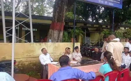 सिदगोड़ा क्षेत्र की दुर्गा पूजा समितियों की बैठक: प्रशासन से सहयोग की मांग, पुलिस ने दिया सहयोग का आश्वासन