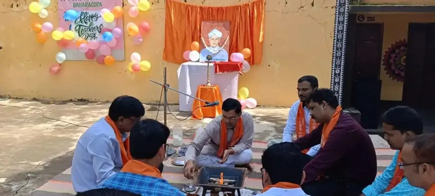 टी पी एस डीएवी विद्यालय में धूमधाम से मनाया गया शिक्षक दिवस! बच्चों ने दी शानदार प्रस्तुतियाँ