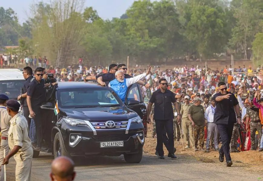 PM मोदी का जमशेदपुर दौरा: बस कुछ ही देर में करेंगे गोपाल मैदान में एंट्री