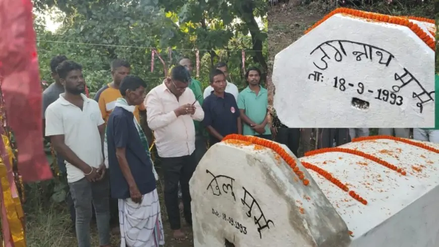 सालमपत्थर में शहीद खेलू और जगन्नाथ मुर्मू की याद में फुटबॉल टूर्नामेंट का आयोजन