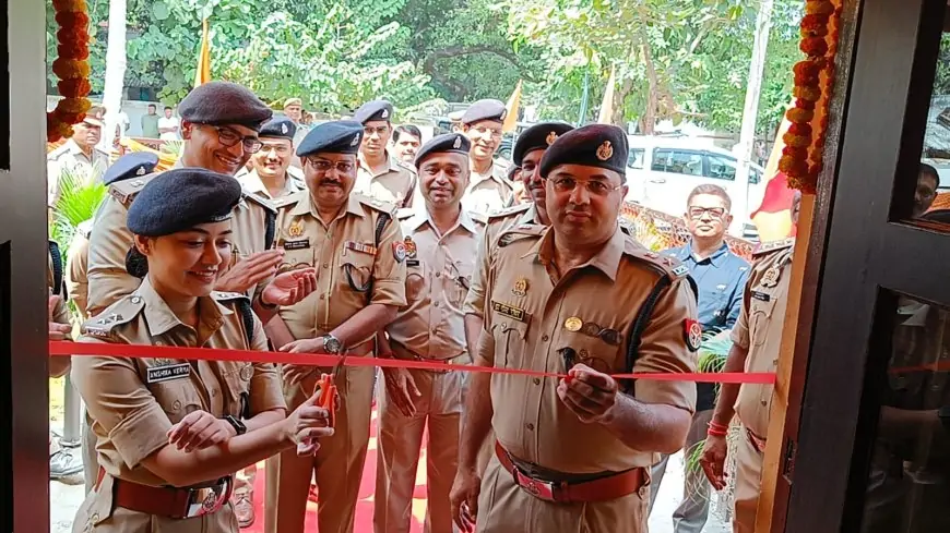 नई पुलिस लाइन कैफे का उद्घाटन: गोरखपुर में पुलिसकर्मियों के लिए फास्ट फूड सेवा शुरू