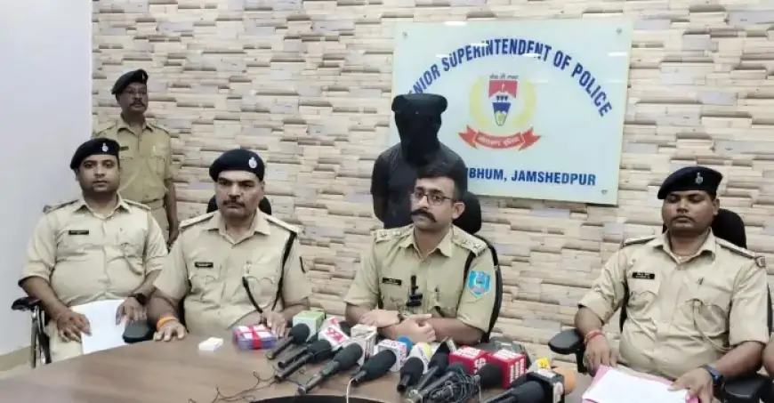 जमशेदपुर पुलिस ने 4 करोड़ की साइबर ठगी में आरोपी को किया गिरफ्तार, 10 दिनों में फर्जी खाते से हुआ बड़ा लेनदेन