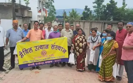 महात्मा गांधी और लाल बहादुर शास्त्री की जयंती पर बारीडीह में स्वच्छता अभियान, मिथिला उत्थान संस्था ने किया आयोजन