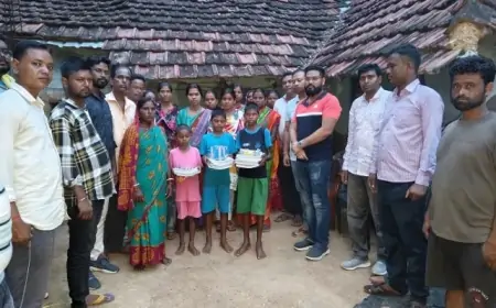 गांधी जयंती पर आगजनी से प्रभावित बच्चों को मिली सहायता, समाजसेवी का बढ़ा हाथ!