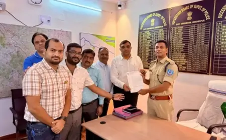 जमशेदपुर में यातायात समस्याओं पर सिंहभूम चैंबर ने एसएसपी से की मुलाकात