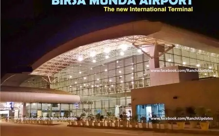 रांची एयरपोर्ट पर विंटर शिड्यूल जारी, जानें नए बदलाव