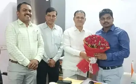 गम्हरिया में नए सीओ अरविंद बेदिया का पदभार ग्रहण: रैयतों की समस्याओं का त्वरित समाधान करेंगे