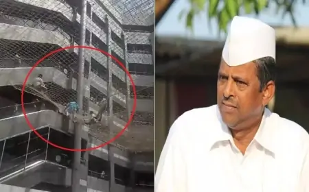 महाराष्ट्र विधानसभा में आदिवासी विधायकों का अनोखा विरोध: डिप्टी स्पीकर ने तीसरी मंजिल से कूदकर जताया गुस्सा