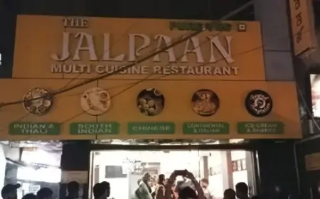 शेरेपंजाब चौक के जलपान रेस्टोरेंट में आग: बड़ा हादसा टला!