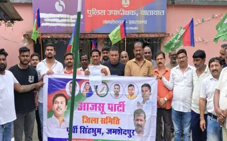दुर्गा पूजा के दौरान हेलमेट चेकिंग पर आजसू की रोक लगाने की मांग