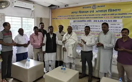 जमशेदपुर में 6.13 करोड़ की 32 योजनाओं का सामूहिक शिलान्यास , सरयू राय ने चौरसिया, पानतांती, आदिवासी और रजक समाज के लिए की बड़ी घोषणा