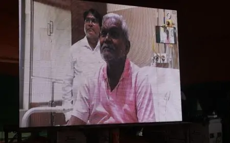 अस्पताल से उठी चम्पाई सोरेन की गर्जना, भोगनाडीह में घुसपैठ के खिलाफ उठाई आवाज!