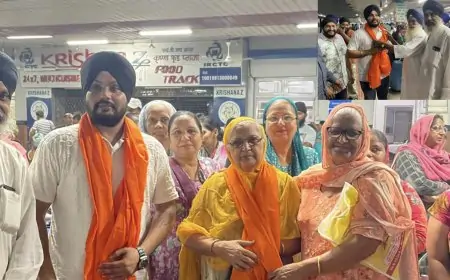 जेम्को की संगत का ऐतिहासिक सफर: मणिकरण, आनंदपुर साहिब समेत कई गुरुद्वारों के दर्शन के लिए रवाना!