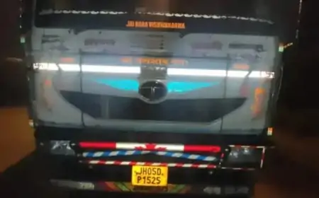 कांड्रा में बड़ी कार्रवाई: 9 अवैध खनन से लदे हाइवा जब्त
