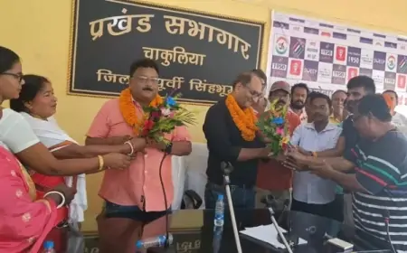 चाकुलिया प्रखंड में फेयर प्राइस दुकानदारों का स्वागत और विदाई समारोह आयोजित