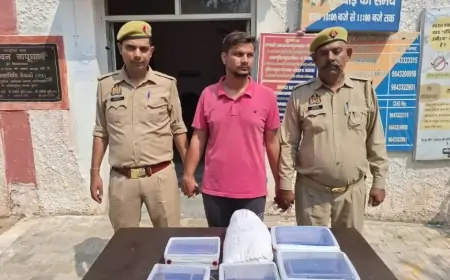 गाजियाबाद: ट्यूशन टीचर निकला अवैध हथियारों का सप्लायर, पुलिस ने किया गिरफ्तार