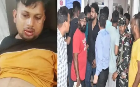 जमशेदपुर दुर्गा पूजा मैदान में हंगामा, भाजपा नेता अभय सिंह पर मारपीट और अपहरण का आरोप