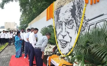 अरका जैन यूनिवर्सिटी में रतन टाटा को दी श्रद्धांजलि: एक परोपकारी व्यक्तित्व की याद