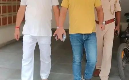 भाजपा नेता विकास सिंह की अचानक गिरफ्तारी, मंदिर जाते समय पुलिस ने घेरा