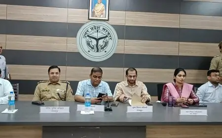 गोरखपुर सदर तहसील में समाधान दिवस, डीएम और एसएसपी ने सुनी फरियादें