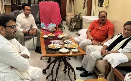 चुनावी तैयारी में नया मोड़! असम के सीएम हिमंता विश्व सरमा ने लोजपा (रामविलास) के प्रदेश अध्यक्ष से की खास मुलाकात