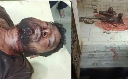 पोते ने धारदार हथियार से दादी की हत्या कर शिवलिंग पर किया खून का अभिषेक, खुदकुशी की कोशिश के बाद अस्पताल में भर्ती