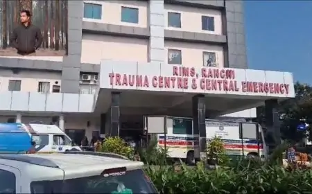 रांची में डॉक्टर ने की आत्महत्या: जूनियर डॉक्टर आकाश ने की खौफनाक हरकत, महिला मित्र घायल