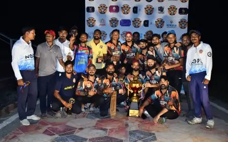 नेशनल जिम प्रीमियर लीग सीजन-2 का भव्य समापन, राइनो टीम ने जीता खिताब