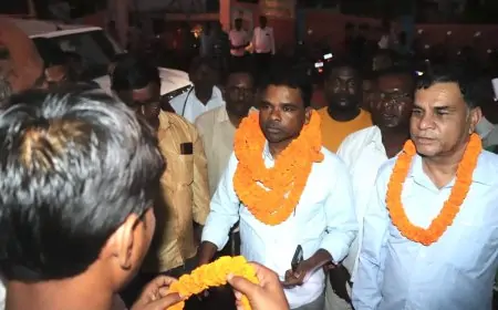 रामचंद्र सहिस को जुगसलाई से एनडीए का प्रत्याशी घोषित, युवा कार्यकर्ताओं ने किया स्वागत