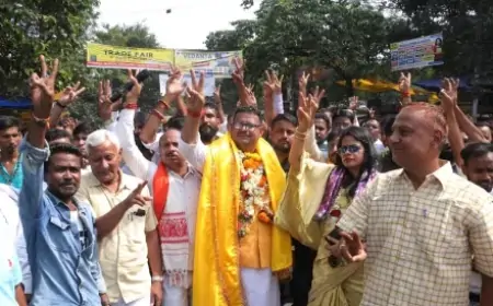 जमशेदपुर पश्चिम से बागी उम्मीदवार विकास सिंह ने भरा नामांकन, मौजूदा विधायक पर लगाए गंभीर आरोप