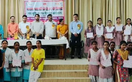 गोरखपुर में नशे के खिलाफ जागरूकता अभियान, युवाओं को स्वस्थ जीवन की प्रेरणा
