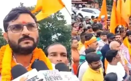 अमित कुमार शर्मा ने पूर्वी विधानसभा सीट के लिए भरा नामांकन, उठाएंगे हिंदुत्व और बेरोजगारी के मुद्दे