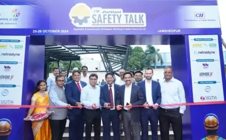 सीआइआइ के सेफ्टी टॉक में सुरक्षा और कल्याण पर हुई गहन चर्चा