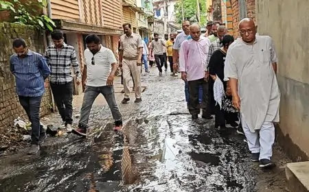 देशबंधु लाइन में जलजमाव की समस्या से परेशान? सरयू राय ने दी नगर निगम को चेतावनी - 'दीवार खड़ी कर देंगे अगर नाला डाइवर्ट नहीं हुआ'