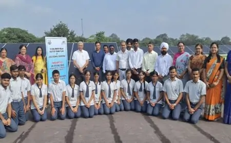 टाटा स्टील यूआईएसएल का बड़ा कदम: जुस्को स्कूल में 50 kWp सोलर प्लांट की शुरुआत से जमशेदपुर के हरित भविष्य की ओर एक नई उड़ान