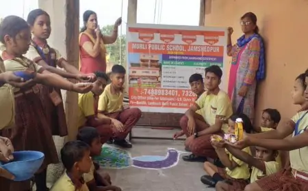 दीपों की जगमगाहट और रंगोली की छटा से सजा मुरली पब्लिक स्कूल का प्रांगण! जानें, छात्रों ने कैसे मनाया दीवाली का त्योहार?