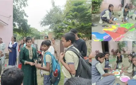 दीपों से सजी तारा पब्लिक स्कूल की रंगोली प्रतियोगिता: जानिए कैसे छात्र-छात्राओं ने रौशन की दिवाली की शाम!