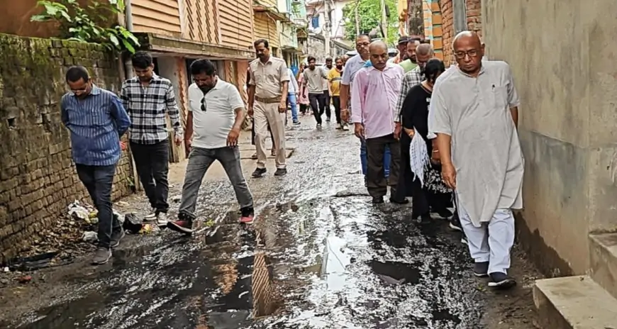 देशबंधु लाइन में जलजमाव की समस्या से परेशान? सरयू राय ने दी नगर निगम को चेतावनी - 'दीवार खड़ी कर देंगे अगर नाला डाइवर्ट नहीं हुआ'