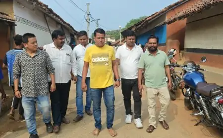 पूर्व मुख्यमंत्री से दीपावली पर खास मुलाकात: प्रशांत मोहंती का अनोखा संकल्प, बिना जूते-चप्पल के करेंगे चंपई सोरेन की जीत की प्रतीक्षा