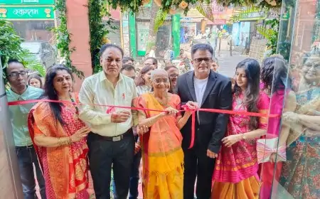 "जमशेदपुर में खुला झारखंड का सबसे बड़ा फर्निशिंग शोरूम 'निवास' - एक छत के नीचे अंतरराष्ट्रीय ब्रांड्स का भव्य संग्रह"