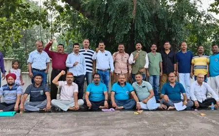 पूर्व सैनिकों का आक्रोश, धारा 370 की बहाली के विरोध में किया विरोध प्रदर्शन
