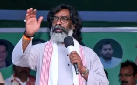 मुख्यमंत्री हेमंत सोरेन ने चक्रधरपुर में भाजपा पर किया हमला, सुखराम उरांव के लिए मांगा वोट