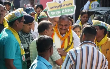जमशेदपुर में निर्दलीय उम्मीदवार के पोस्टर और झंडे हटाने का आरोप, भाजपा-कांग्रेस पर आक्रोशित समर्थक