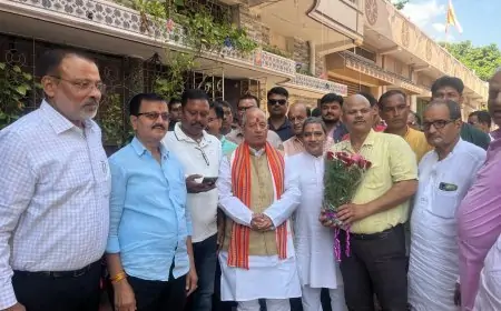 जमशेदपुर में बिहार के उपमुख्यमंत्री विजय कुमार सिन्हा ने सरयू राय के समर्थन में किया प्रचार, बोले- एनडीए को जिताना है जरूरी