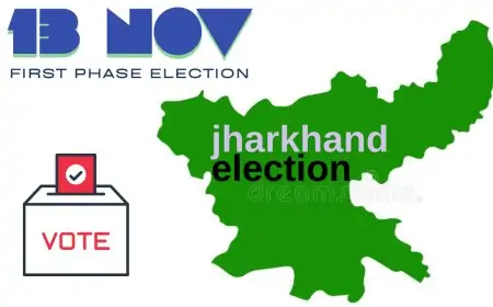 Jharkhand Chunav 2024 LIVE: झारखंड में पहले चरण की 43 सीटों पर थमा प्रचार