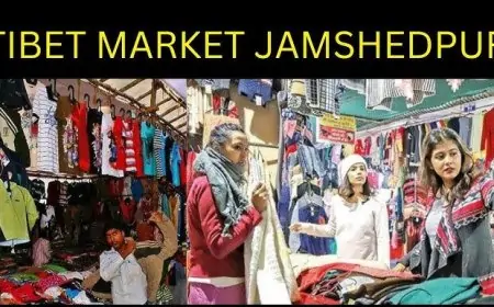Jamshedpur: ठंड में बढ़ी 'पोंचू' की डिमांड, तिब्बती मार्केट बना आकर्षण का केंद्र