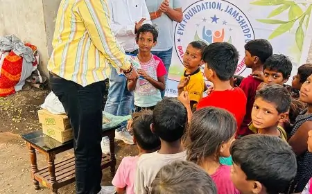 ईया फाउंडेशन ने बाल दिवस पर बच्चों के चेहरों पर बिखेरी मुस्कान, कार्यक्रम से बच्चों में खुशी का माहौल