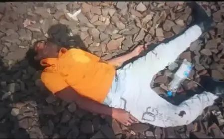 Seraikela Mystery: ट्रेन दुर्घटना में युवक की मौत, रेलवे ट्रैक पर मिला शव