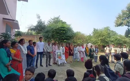 Tara Public School: बिरसा मुंडा की जयंती पर विशेष श्रद्धांजलि अर्पित