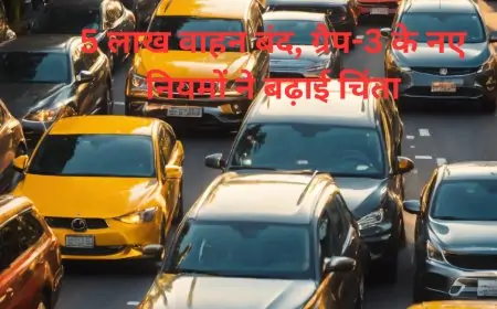 NCR Pollution: 5 लाख वाहन बंद, स्कूलों पर ताले, GRAP-3 के नए नियम सख्त